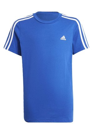 adidas Performance ADIDAS ESSENTIALS 3-STRIPES T-SHIRT - Print T-shirt - blue