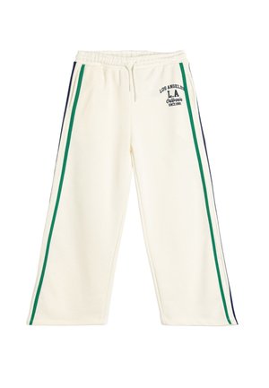 PRINTED  - Pantalones deportivos - beige