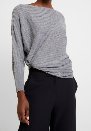Pullover - mottled grey