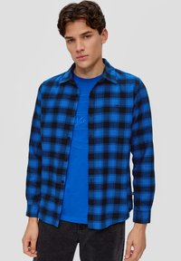 QS Overhemd - royalblau