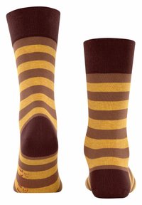 FALKE SENSITIVE MAPPED LINE - Socken - burgundy (8593)