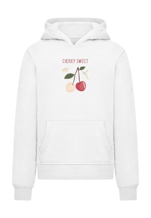 CHERRY SWEET - Hoodie - white