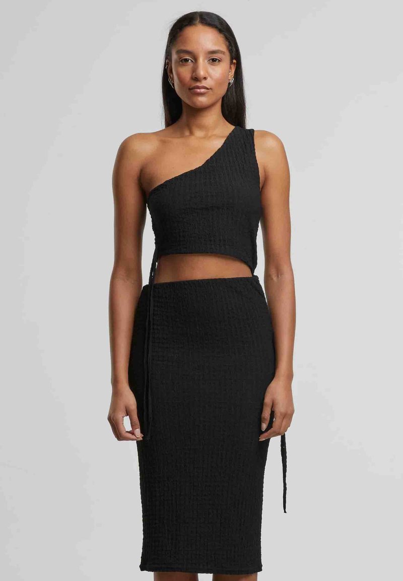 Urban Classics CUT OUT - Jerseykjole - black