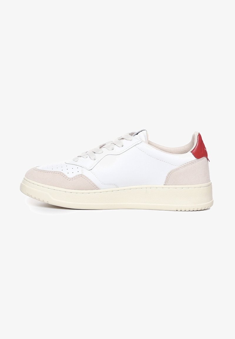 Autry MEDALIST LOW - Sneakers basse - bianco rosso