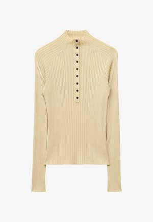 & OTHER STORIES, & OTHER STORIES RIB-KNIT TOP - Pullover - cream