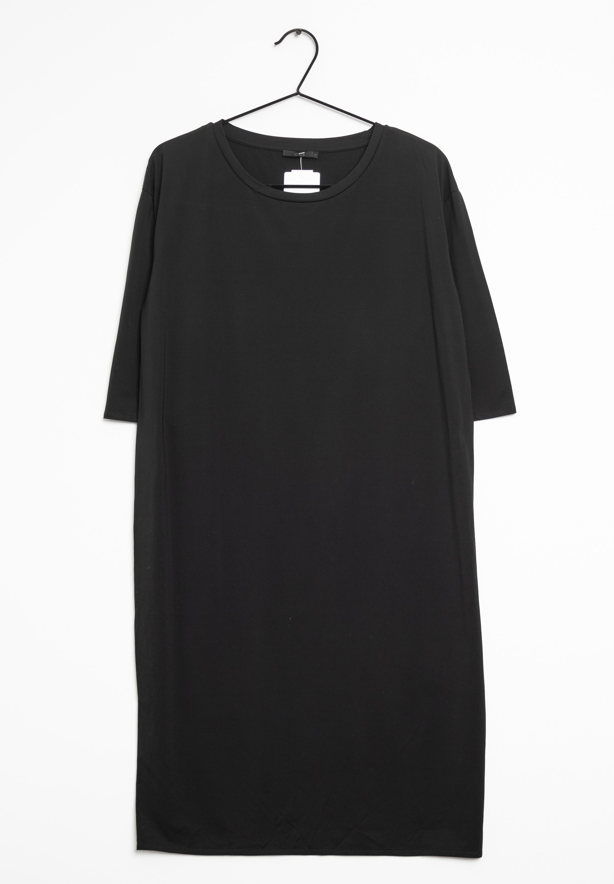cos oversized t shirt dress KNITTED T-SHIRT DRESS - NAVY