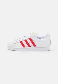 adidas Originals SUPERSTAR  - Sportbačiai - footwear white/better scarlet/gold metallic