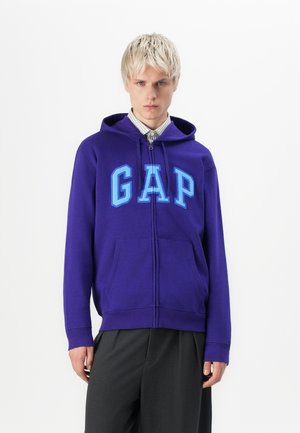 HERITAGE LOGO - Zip-up sweatshirt - purple
