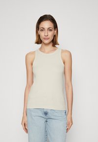 GAP HIGH NECK TANK - Topper - beige