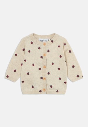 Name it, NBFKIKKI KNIT  - Gilet - mottled beige