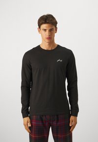 Pier One 2 PACK - Nachtwäsche Shirt - white/black