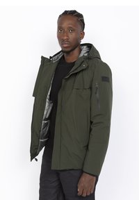 Schott OUTDOOR HOODED - Vinterjakker - kaki