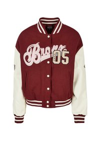 CITY  VARSITY - Bomber bunda - red