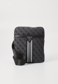 MILANO CROSSBODY FLAT - Cross body bag - coal/black