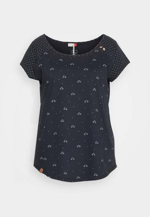 ROSANNA PLUS - Print T-shirt - navy