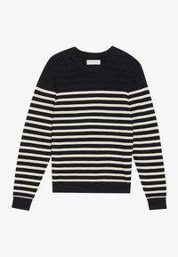 Strikkegenser - black,off-white