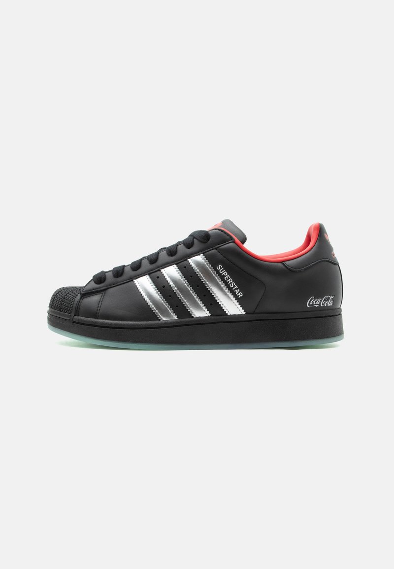 adidas Originals SUPERSTAR II COCA COLA core black/silver-coloured metallic/black