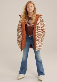 WE Fashion Zimní kabát - brown
