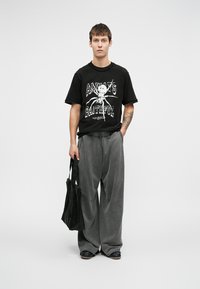 Wasted Paris AUTHENTIC REVERSE UNISEX - Triko s potiskem - faded black