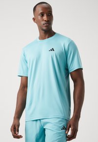 adidas Performance STRETCH - T-skjorte til trening - mint ton/black