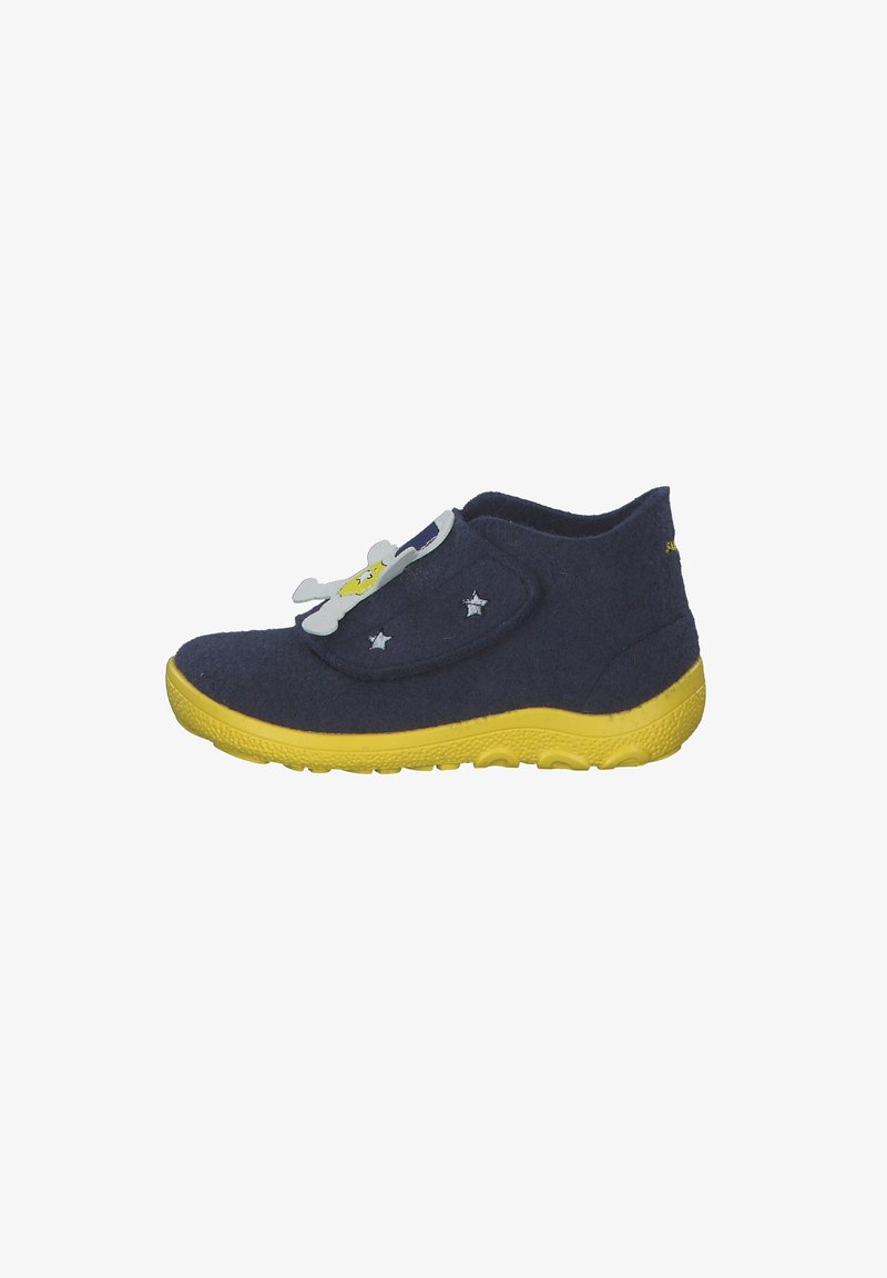 Superfit HAPPY OCTI - Slippers - dunkelblau gelb