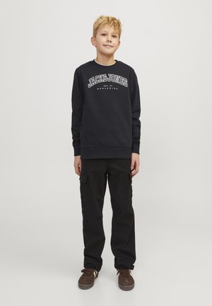 Jack & Jones Junior, JJECALEB VARSITY - Sudadera - black