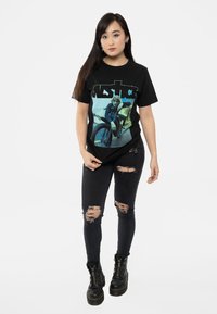 Paradiso Clothing JUSTIN BIEBER DIRT BIKE - Print T-shirt - black