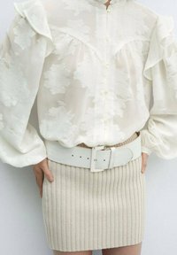 Mango EXPEN - Košilová halenka  - off-white