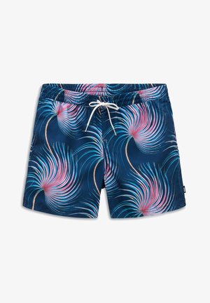 Vans PRIMARY PRINT ELASTIC WAIST BOARD - Bañador corto - dress blues malibu blue