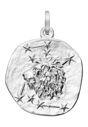 STERNZEICHEN LÖWE - Pendant - silver-coloured