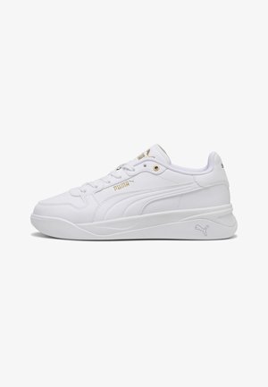 Puma, COURT BAE SNEAKERS - Sneaker low - white- white- gold