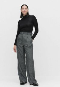 Dobber APRILLO TURTLENECK - Pitkähihainen paita - black