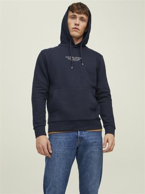 Jack & Jones PREMIUM JPRBLUARCHIE HOOD - Hoodie - navy