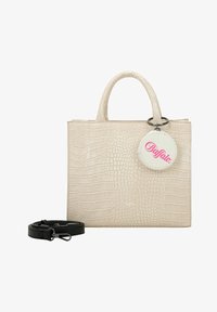 Selected, croco white taupe