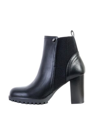 Platform ankle boots - noir