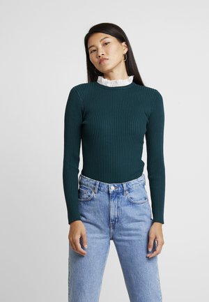 Morgan Strickpullover - vert bouteille