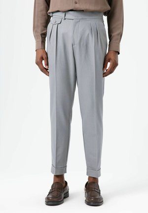 HIGH WAIST - Broek - light grey
