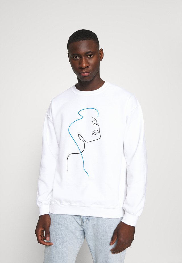FACE - Sweatshirt - white