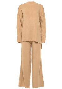 Cesare Gaspari OVERSIZED JUMPER AND PANTS - Trainingspak - beige