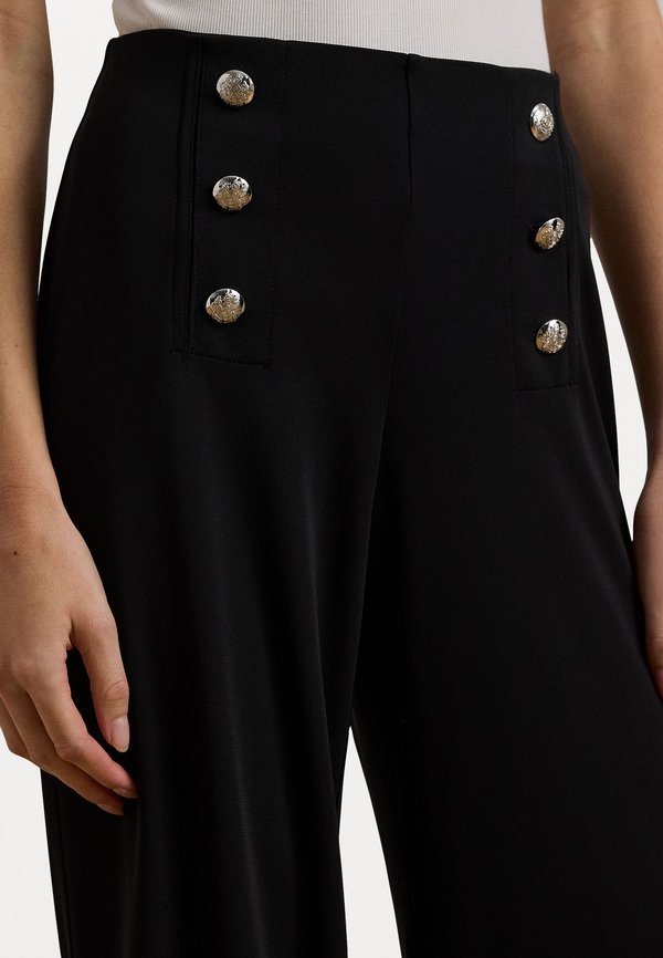 STRETCH JERSEY WIDE LEG PANT - Trousers4