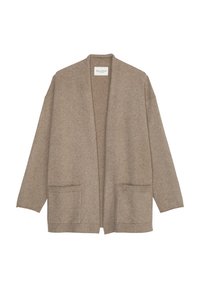 Marc O'Polo LONGSLEEVE - Kardigán - shaded brown melange