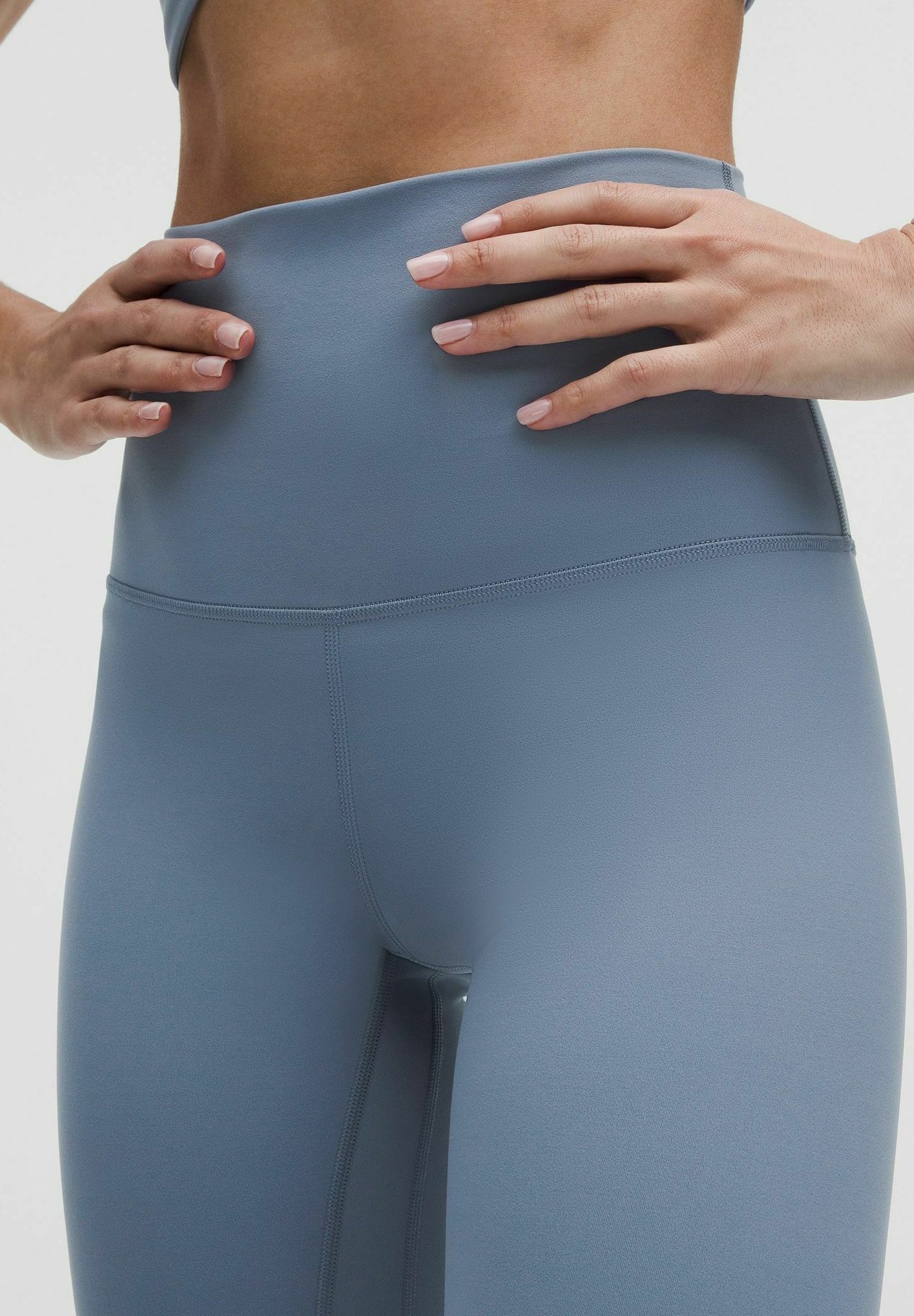 【新品】ルルレモン アライン ヨガ レギンス ブルー Washed Denim 新品】ルルレモン アライン レギンス ブルー Washed Denim 【新品