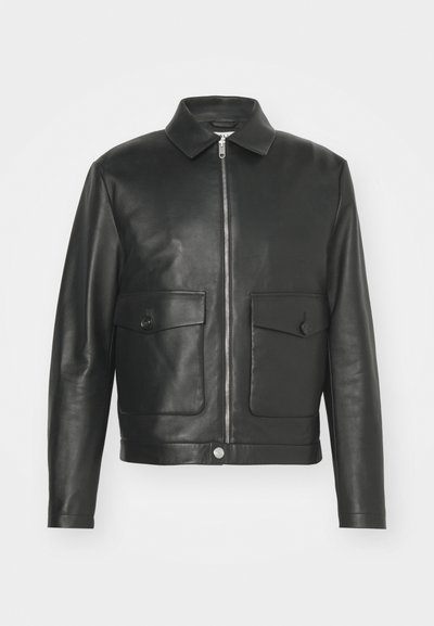 Bally Kožená bunda - black