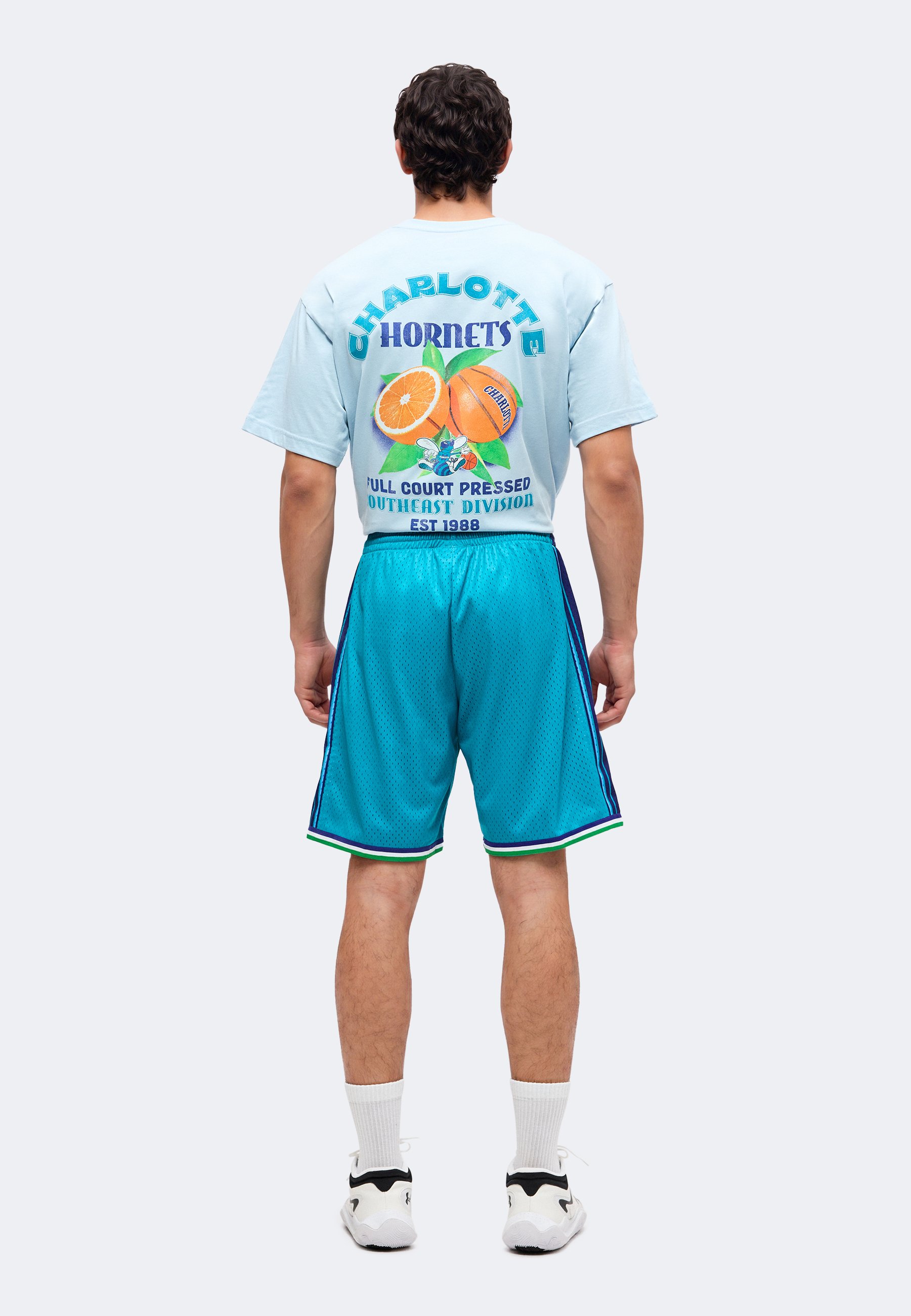 Mitchell & Ness NBA CHARLOTTE HORNETS SWINGMAN SHORTS