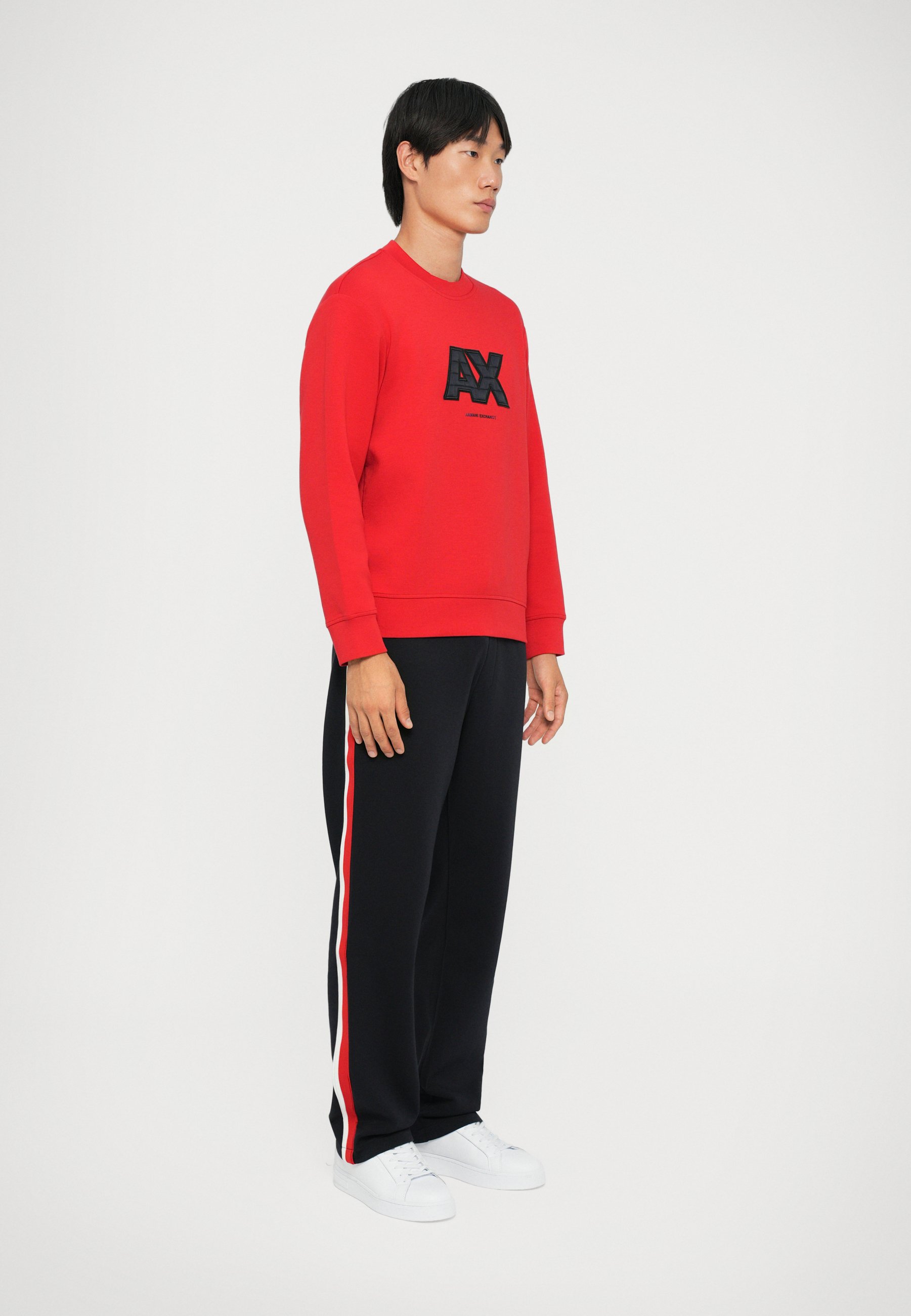 Armani Exchange Sweatshirt - haute red/red - Zalando.co.uk