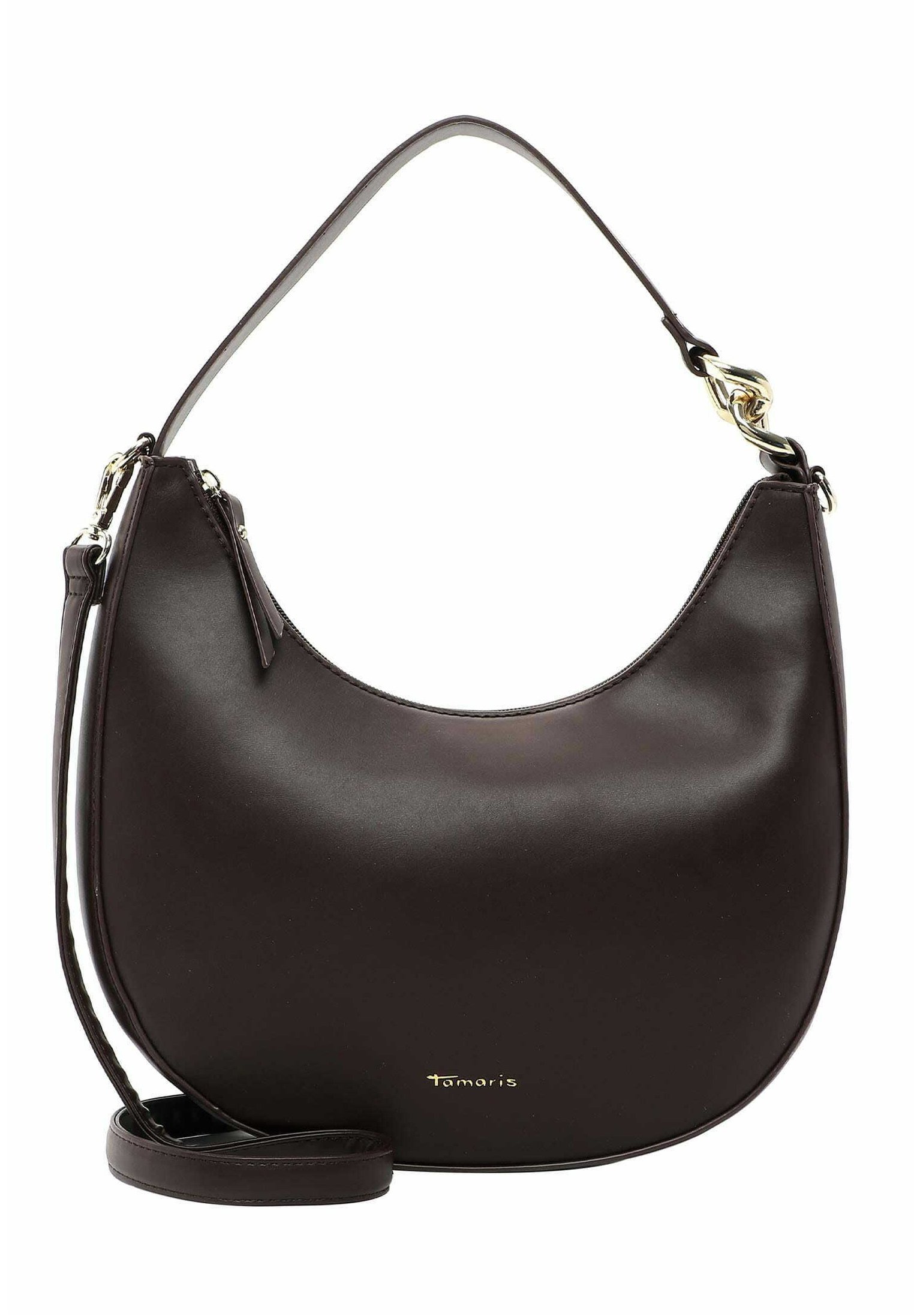 Tamaris Damen Handtasche Mareike – Schicker Beutel Aus Feinsynthetik, Mit Logo-Prägung, 25x24x7 Cm