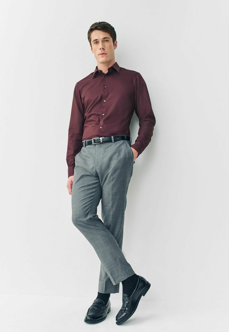 Next Shirt - red/bordeaux - Zalando Next Shirt - red/bordeaux - Zalando