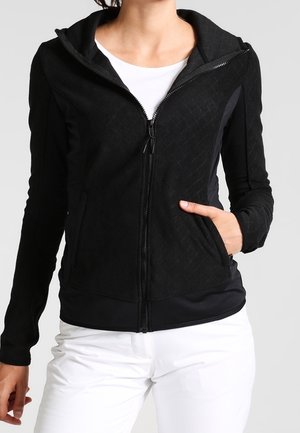 Fleecová bunda - black