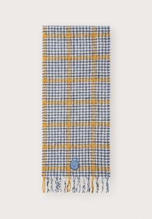 CREST FLUFFY SCARF - Scarf - blue mix