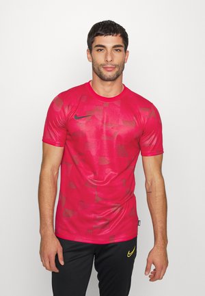 FC LIBERO - T-shirt imprimé - mystic hibiscus/team red/black